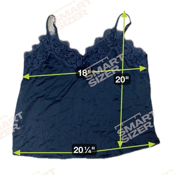 Abercrombie & Fitch Lace Trim Tank Top Camisole Med Y2K Elena Gilbert Whimsigoth - Picture 4 of 4